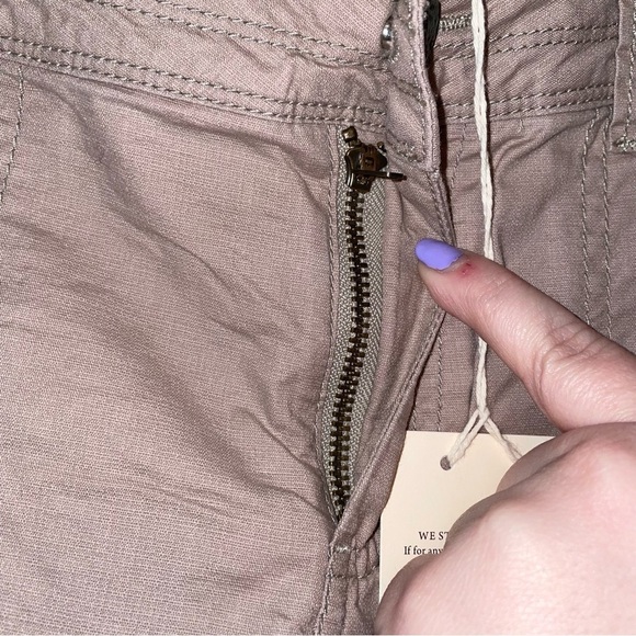 Prana Taylor Pant Mid Rise Straight Leg Khaki Size 10 - Picture 5 of 9